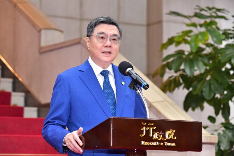 行政院長卓榮泰針對臺美關稅談判議題發表談話