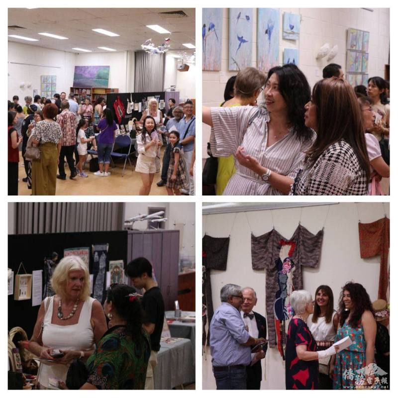 開幕當天現場交流熱絡（主辦單位提供）