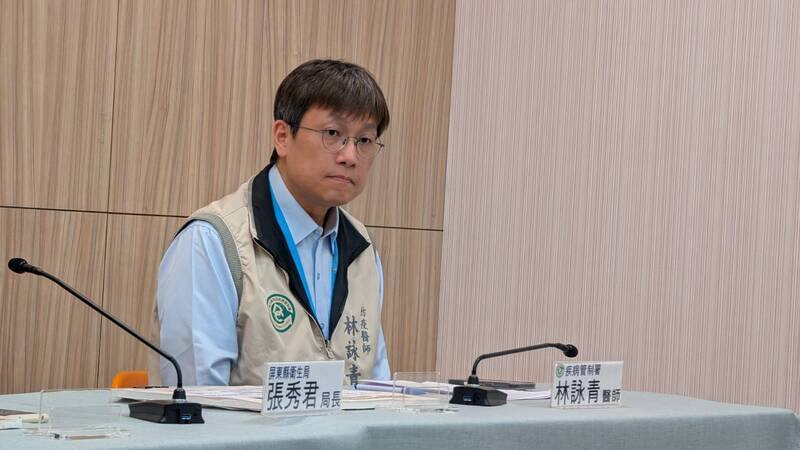 疾管署防疫醫師林詠青（圖）20日表示，多數人感染微小病毒B19型的症狀輕微，但血液疾病、免疫低下者及孕婦重症風險高，如併發心肌炎致死率可達3成，高風險族群應避免與有上呼吸道症狀者接觸。