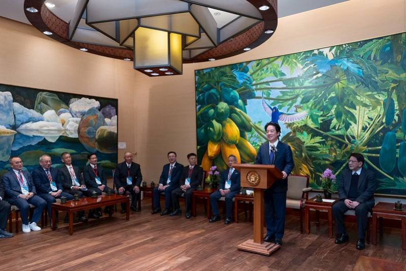 賴清德總統22日上午接見「社團法人中華民國工業協進會」