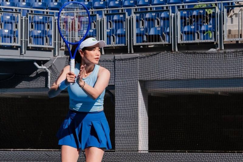 Taiwanese tennis veteran Latisha Chan. Photo taken from Latisha Chan's Facebook