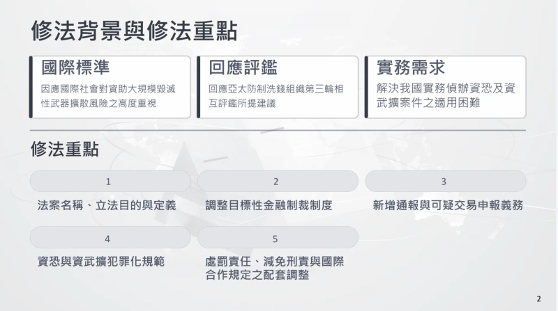 資恐防治法修正草案-1