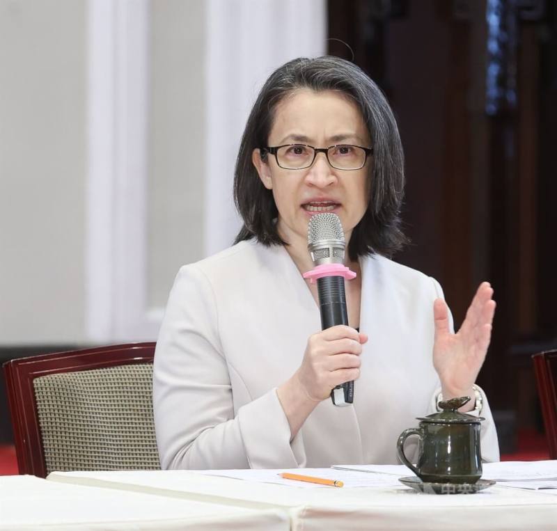 副總統蕭美琴。（中央社檔案照片）