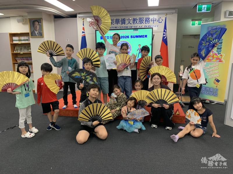 功夫扇舞蹈課程合影