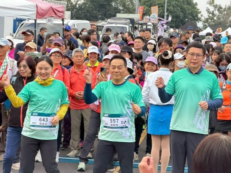 濁水溪紫金馬拉松1500跑者共賞竹山魅力