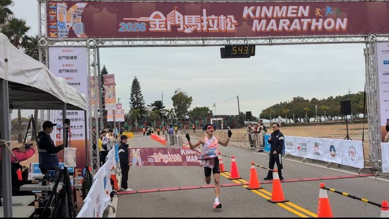 2026金門馬拉松：10公里男子組冠軍由在地選手林於辛奪得
