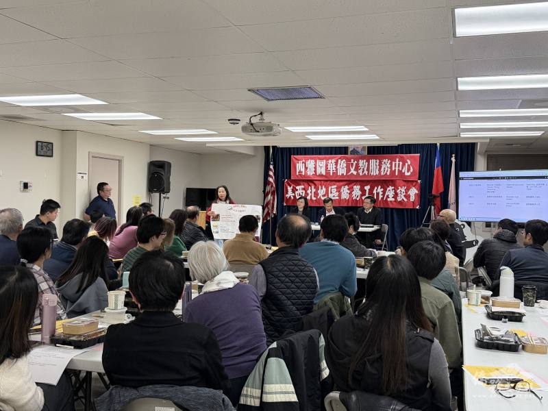 僑團代表依序分享2026年活動規劃