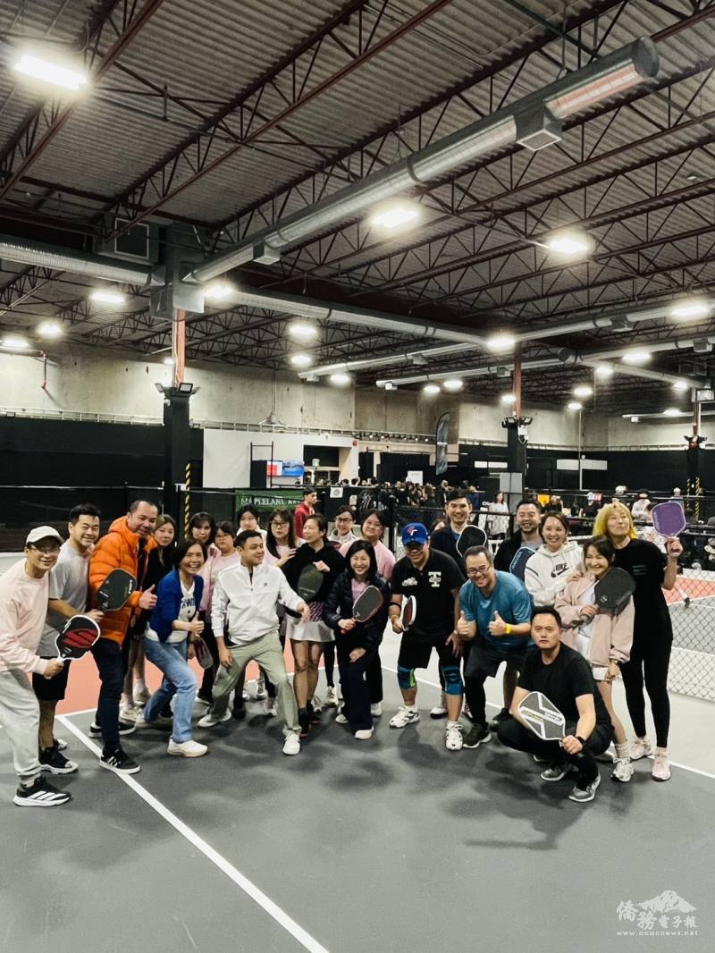 臺灣僑民熱情參與VPPS Cup匹克球比賽