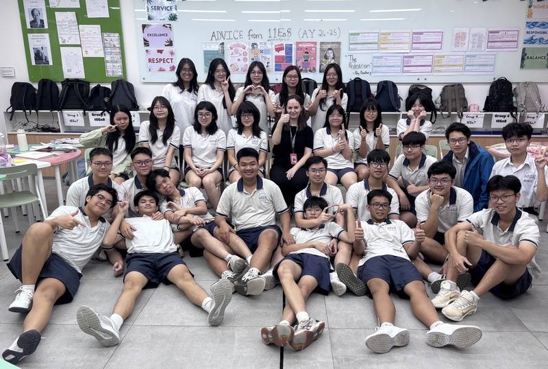 台灣教育工作者的理想在越南開花，突破班級導師制限制，創立能與個別化教學搭配的書院家族制，獲師生與家長認可，在丁善理紀念中學打造學習的夢幻堡壘。中央社記者曾婷瑄胡志明市攝