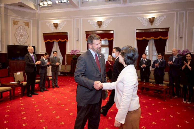 副總統接見「美台商業協會訪問團」