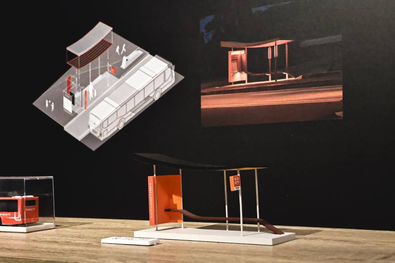 台灣好行3.0招呼站示範點模型展示