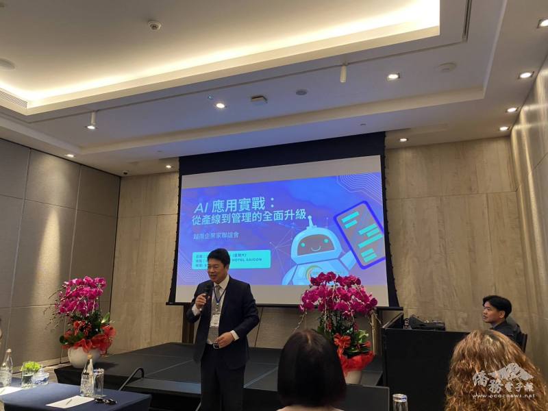 駐胡志明市辦事處處長韓國耀致詞