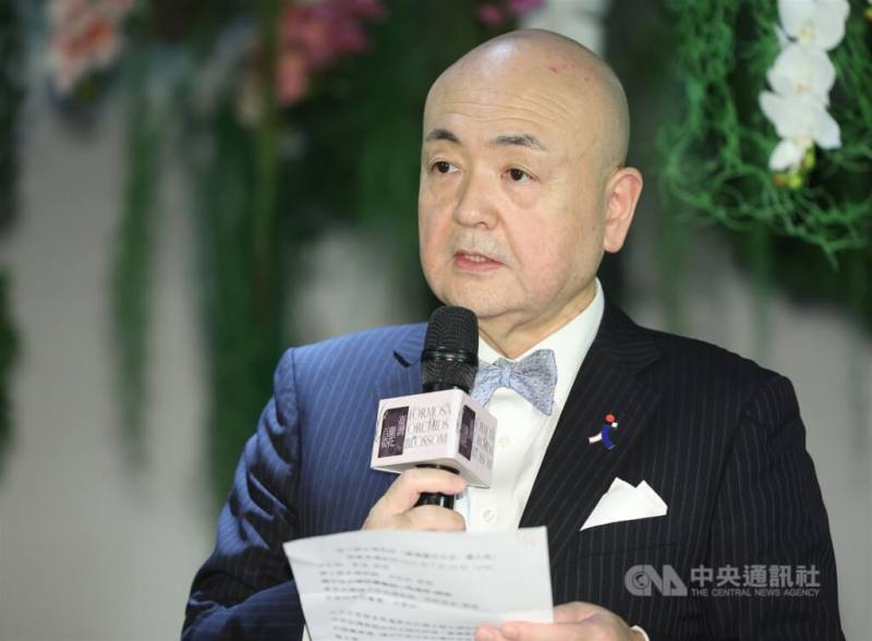 日本台灣交流協會代表片山和之。（中央社檔案照片）