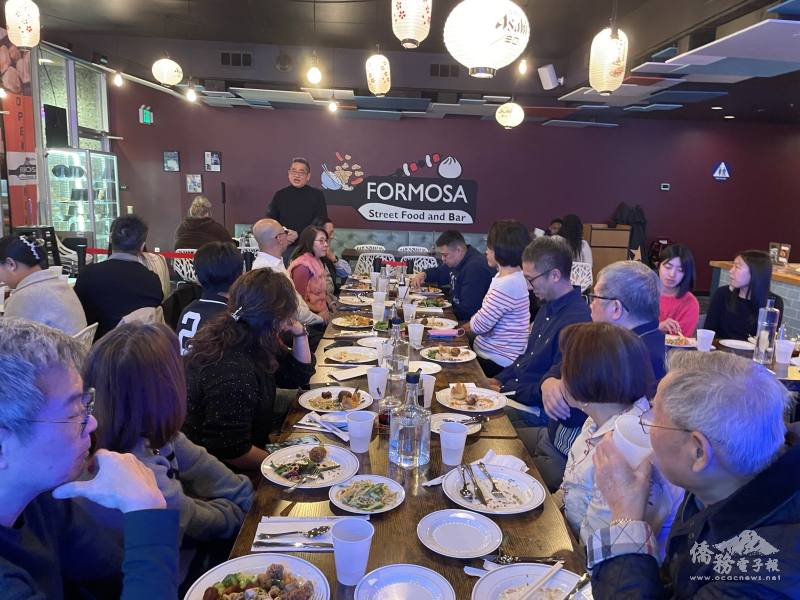 奧克拉荷馬台灣同鄉會會長戴璽介紹近期活動