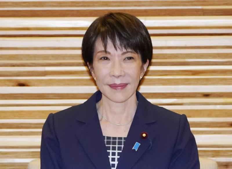 日本首相高市早苗。（共同社）