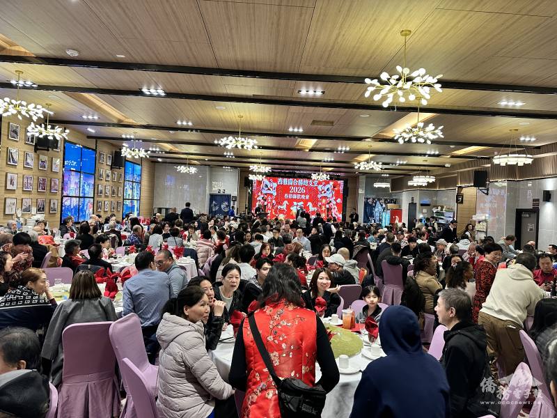 450位全美各地合勝堂昆仲、各社團僑領及各界貴賓齊聚一堂