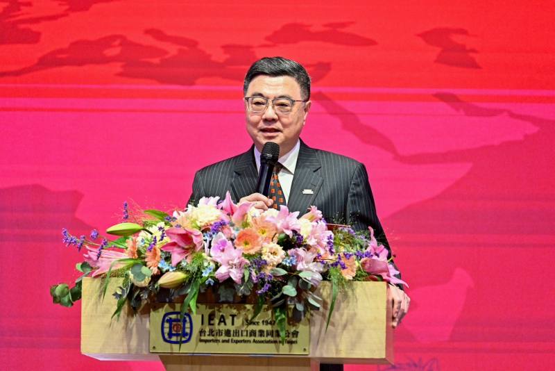 2026年2月4日行政院長卓榮泰出席臺北市進出口商業同業公會2026交流晚宴