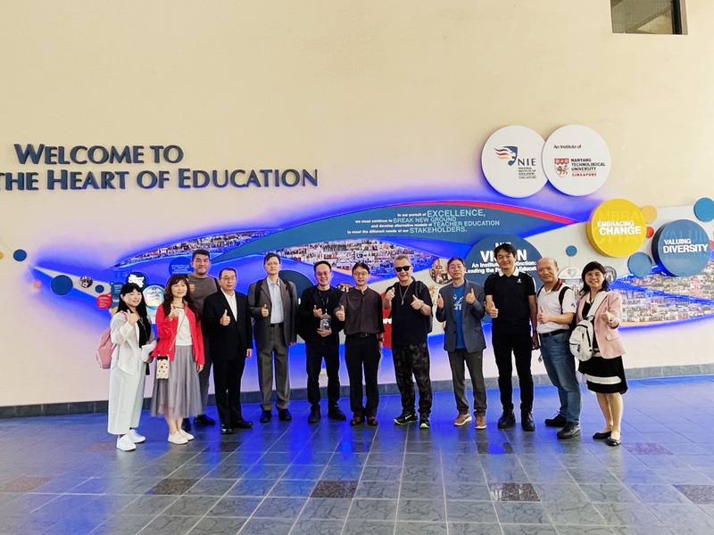 「台灣新加坡哥倫布AI國際偏鄉教育計畫」3、4日在新加坡國立管理大學、新加坡南洋理工大學舉行國際論壇與座談參訪，論壇匯聚多名來自台灣、新加坡與東南亞的重要教育實務者與學者。（東海大學提供）