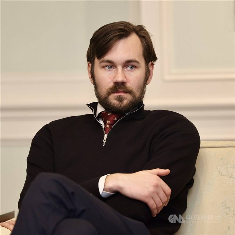 Lithuanian lawmaker Ruslanas Baranovas. CNA photo Feb. 6, 2026