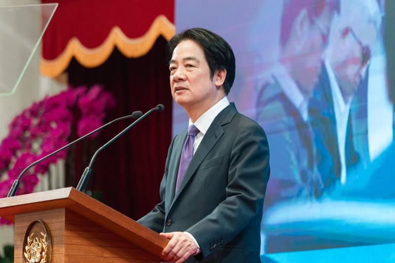 President Lai Ching-te holds a press conference to brief the public on the results of the sixth annual Taiwan-US Economic Prosperity Partnership Dialogue.