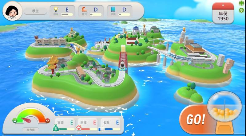 「機會命運再存檔」遊戲，帶大家回到1950到2000年的臺灣社會