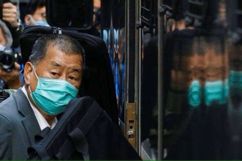 香港壹傳媒集團創辦人黎智英。（路透社）