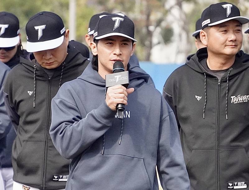 世界棒球經典賽（WBC）台灣隊1月15日在高雄國家運動訓練中心展開集訓，開訓儀式上，隊長陳傑憲（圖）表示，從報到開始就感受到大家的重視。（中央社檔案照片）