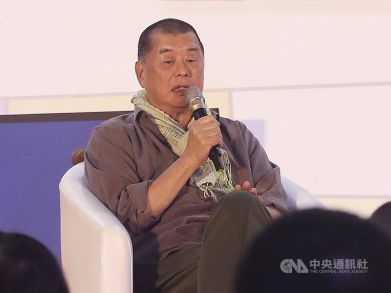 Hong Kong media tycoon Jimmy Lai. CNA file photo