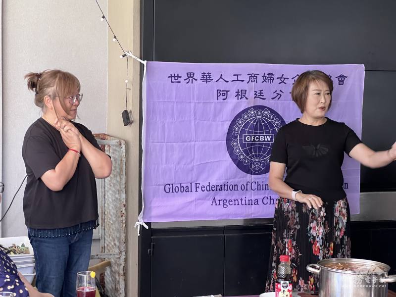 僑務委員葛道爭致詞