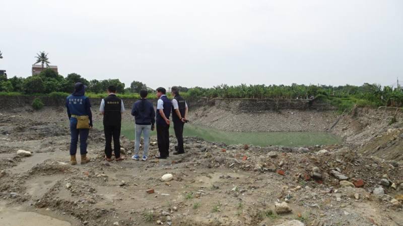 環檢警密切合作查緝採取土石回填廢棄物的環保犯罪行為