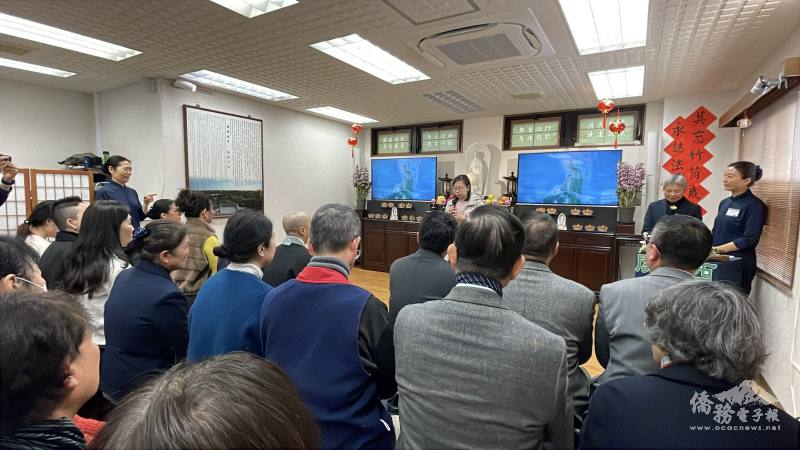 僑務秘書黃麗婷感謝慈濟協助政府急難救助及幫助在地日本友人