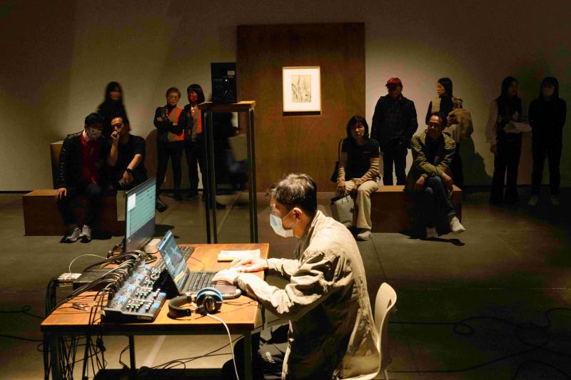 A展廳－景點Scenic Views-《臺灣八景》聲景裝置。