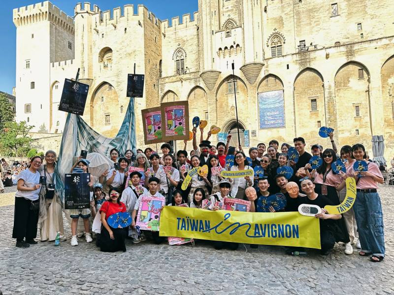 Taiwanese performing arts groups participating in the 2025 Festival Off Avignon (Photo_ Cultural Centre of Taiwan in Paris)
