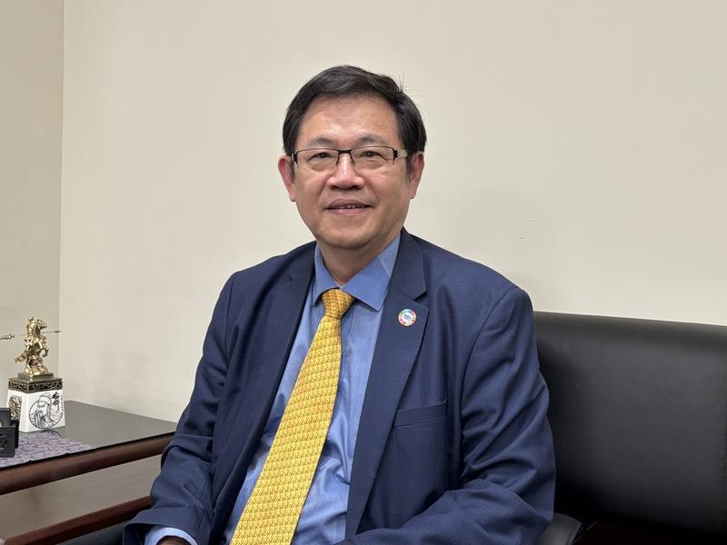 負責「無人機外交小組」的外交部非政府組織國際事務會執行長江振瑋表示，工研院獲得無人機系統認證的授權，意味著美國跟台灣能共同推廣無人機的第三國合作，兩者都是台美「經濟繁榮夥伴對話」（EPPD）重要合作項目。中央社記者楊堯茹攝