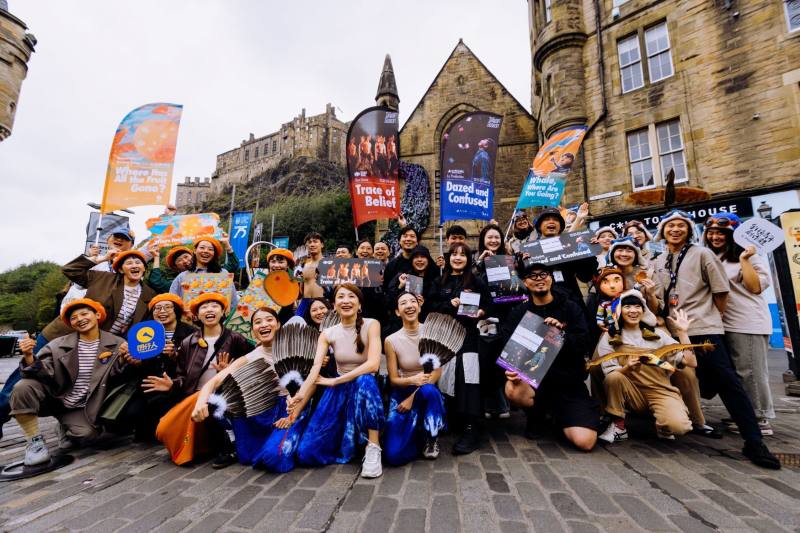 Taiwanese performing arts groups participating in the 2025 Edinburgh Festival Fringe (Photo_ Lucas Kao)