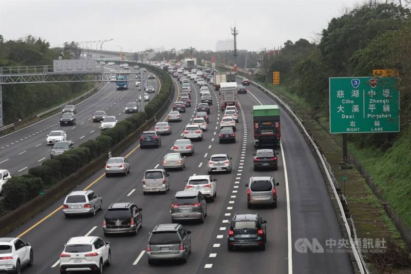 圖為國道3號鶯歌大溪南下路段。（中央社檔案照片）
