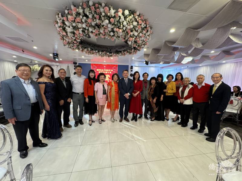 柑縣臺鄉會2026新年辦桌午宴嘉賓雲集