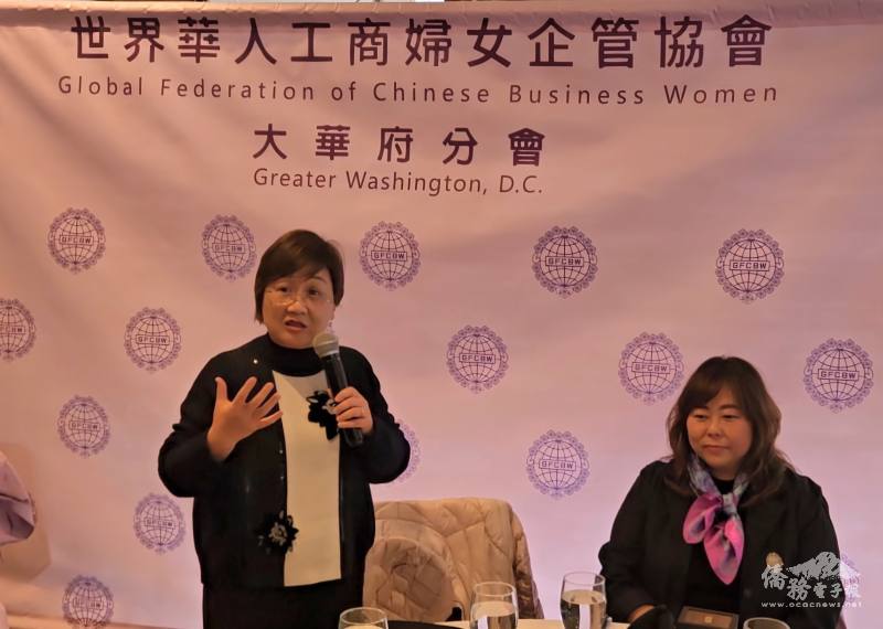 僑委會委員長徐佳青致詞肯定僑界力量