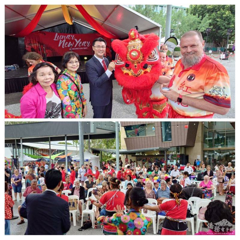 范厚祿處長為舞獅點睛揭開活動序幕