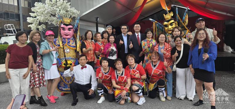 臺僑社團演出節目圓滿成功