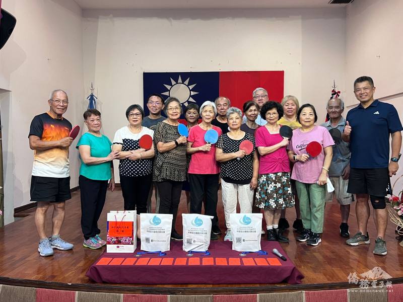 新春桌球友誼賽參賽選手大合照