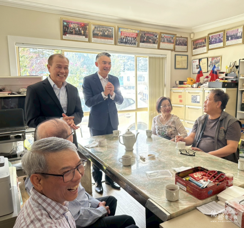 呂明澤與欽廉同鄉會理監事交流餐敘