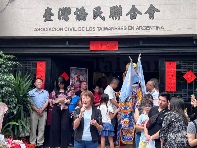 僑務委員葛道爭致詞