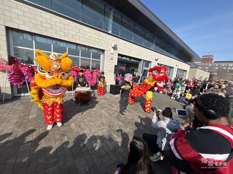 密西根文化舞獅協會帶來精彩表演