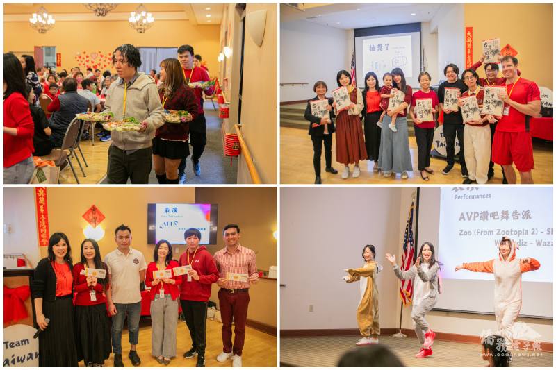 中獎率高的抽獎、團康、燈光上菜秀，以及帶動尊巴舞蹈，讓整場氣氛嗨翻