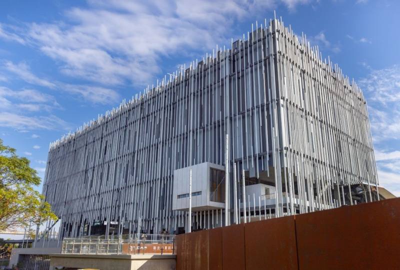 綠建築-新北市美術館(資料來源：新北市政府)