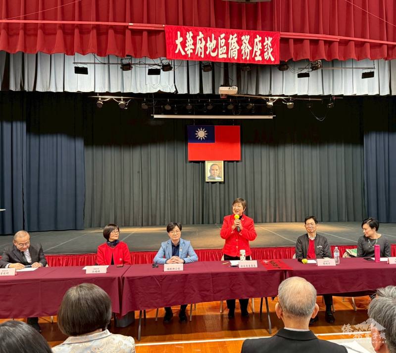 僑委會委員長徐佳青致詞