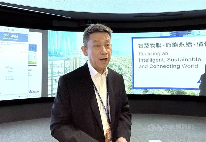 圖為台達電董事長鄭平。 （中央社檔案照片）