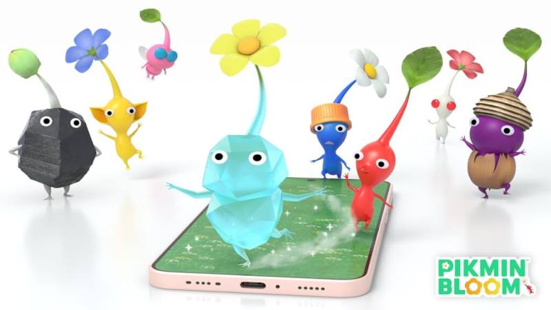 美國軟體業者Niantic 與任天堂合作推出手遊Pikmin Bloom，鼓勵玩家在散步途中尋找種子、培養出皮克敏。（圖取自Pikmin Bloom網頁pikminbloom.com）