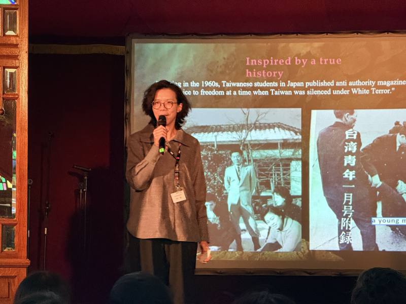 'Burning Blossoms' is directed by Taiwanese filmmaker Su I-hsuan